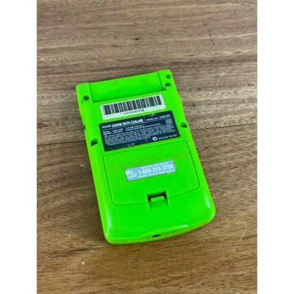 Nintendo Game Boy Color Kiwi Lime Green Handheld Console System, Tested, Working - Picture 6 of 8